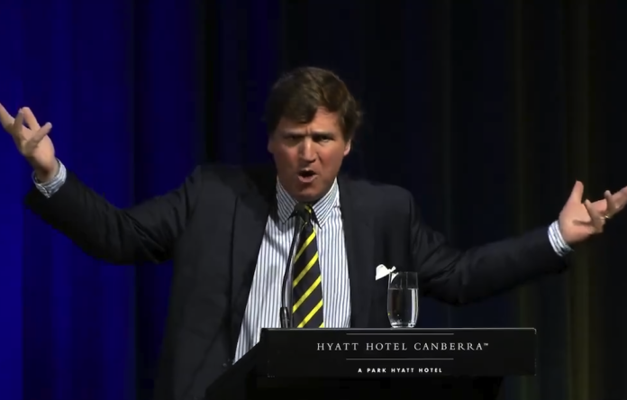 watch:-tucker-carlson-unloads-on-liberal-reporters,-audience-roars-with-approval watch:-tucker-carlson-unloads-on-liberal-reporters,-audience-roars-with-approval