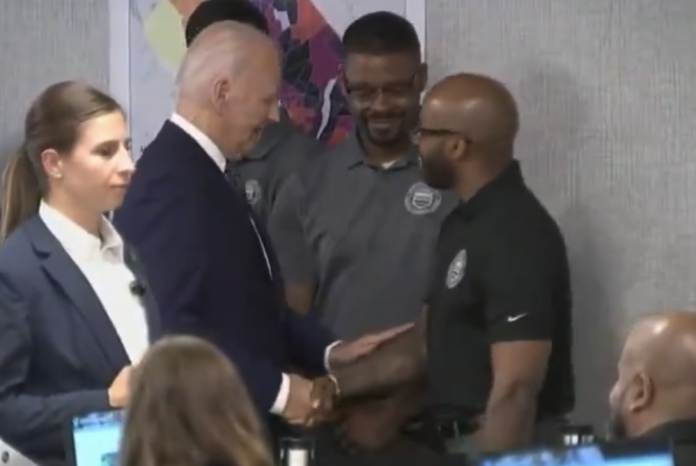 watch:-biden-awkwardly-caresses-man’s-arm-after-shaking-his-hand