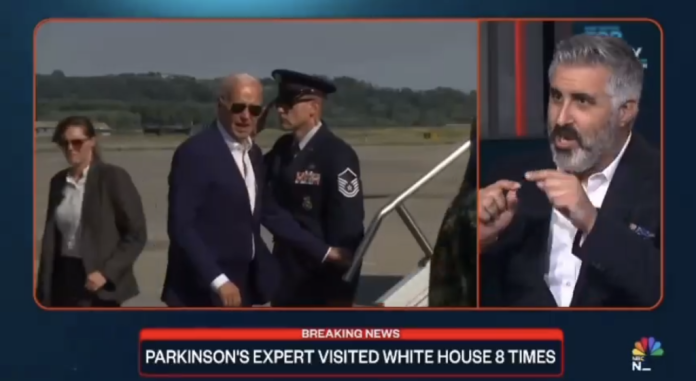 watch:-parkinson’s-specialist-shocks-msnbc-host-with-on-air-‘diagnosis’-of-biden