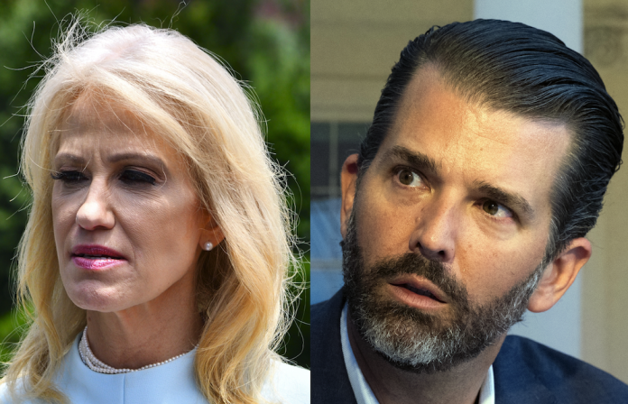 kellyanne-conway-makes-eye-popping-move,-don-jr.-responds:-‘a-little-too-swampy’