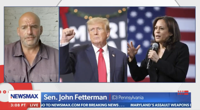 new:-fetterman-enrages-democrats,-predicts-trump-will-win-pennsylvania:-‘choice-is-obvious’