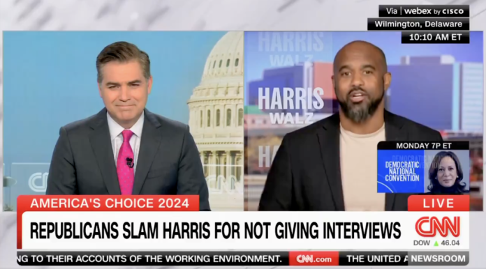 jim-acosta-grills-kamala-spox-on-cnn:-‘campaign-rally-is-not-a-press-conference’ jim-acosta-grills-kamala-spox-on-cnn:-‘campaign-rally-is-not-a-press-conference’
