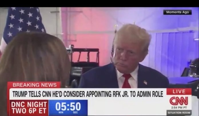 watch:-trump-says-he-would-be-open-to-a-cabinet-position-for-rfk-jr.-amidst-endorsement-rumors