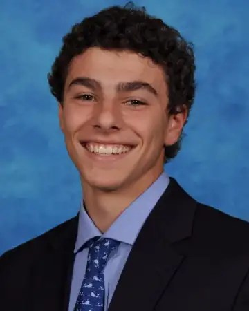 Gilman Valedictorian Luigi Mangione.