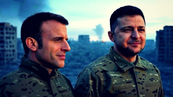 kiev-demands-europe-send-combat-ready-troops-warmonger-macron-says-they-can-defend-themselves-if-attacked-eu-officials-sending-peacekeepers-is