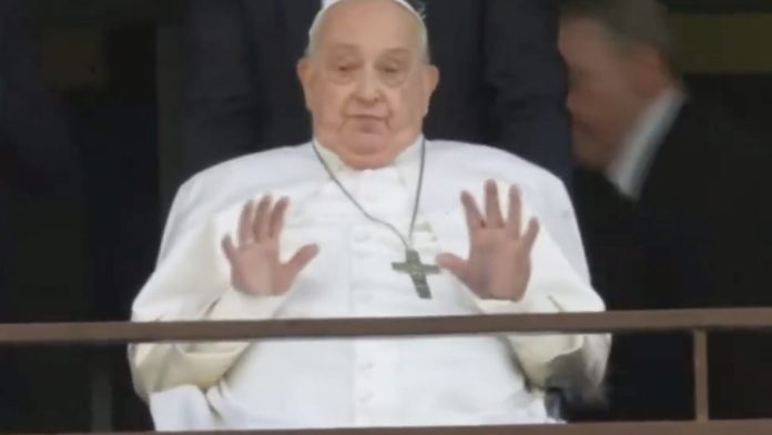 watch-first-video-of-pope-francis-greeting-catholics-after-five-week-battle-with-pneumonia-doctors-prescribe-two-months-of-rest-with-limited-activity-the-gateway-pundit-2025-03-23t16404