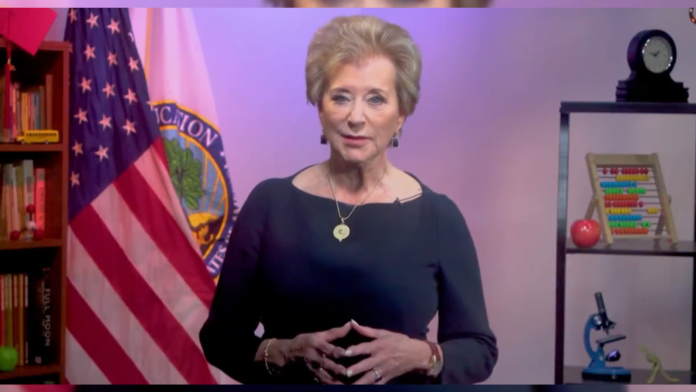 education-secretary-linda-mcmahon-announces-new-title-ix-special-investigations-team-we-will-not-permit-you-to-trample-on-womens-rights-any-longer-video-the-gateway-pundit-2025-04-04t1840