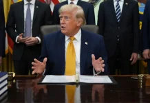 Trump Defends Reflecting Pool Contractors, Blames Vandals for Damage