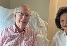 Mitch McConnell Breaks 28-Day Silence With Hospital Photo
