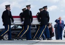 Trump Attends Dignified Transfer of Four Soldiers Lost in Iran Attack
