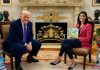 Trump Joins Second Lady Usha Vance for Oval Office Storytime