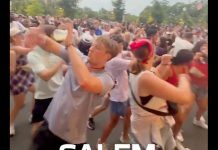 WATCH: Patriots Party in D.C. Streets — Storms Won’t Stop America’s 250th