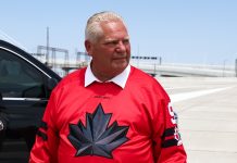 Ontario Premier Fires Back at Trump’s Lake America with Giant Billboard