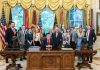 Trump Hosts Freed Missionary At White House: ‘We Never Leave Americans Behind’