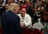 Trump Walks Offstage Mid-Speech to Embrace Parents of 12-Year-Old Lost to Stray Bullet