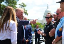 Trump Waves Green Flag at Historic IndyCar Race on National Mall