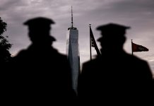 Firefighter Near 9/11 Memorial Rips Pro-Palestinian Protester