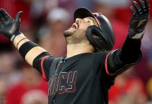 Reds Star Eugenio Suarez Gets All-American Welcome After Becoming US Citizen