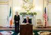 Trump Meets Irish President Who Criticized Him — Calls Her ‘Terrific’