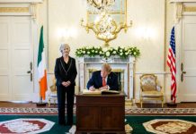 Trump Meets Irish President Who Criticized Him — Calls Her ‘Terrific’