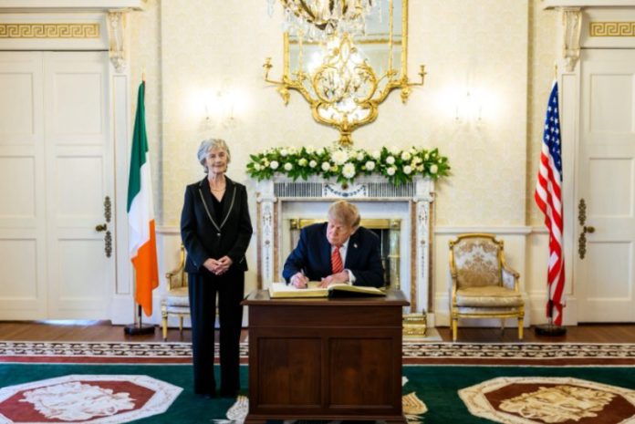 trump-meets-irish-president-who-criticiz